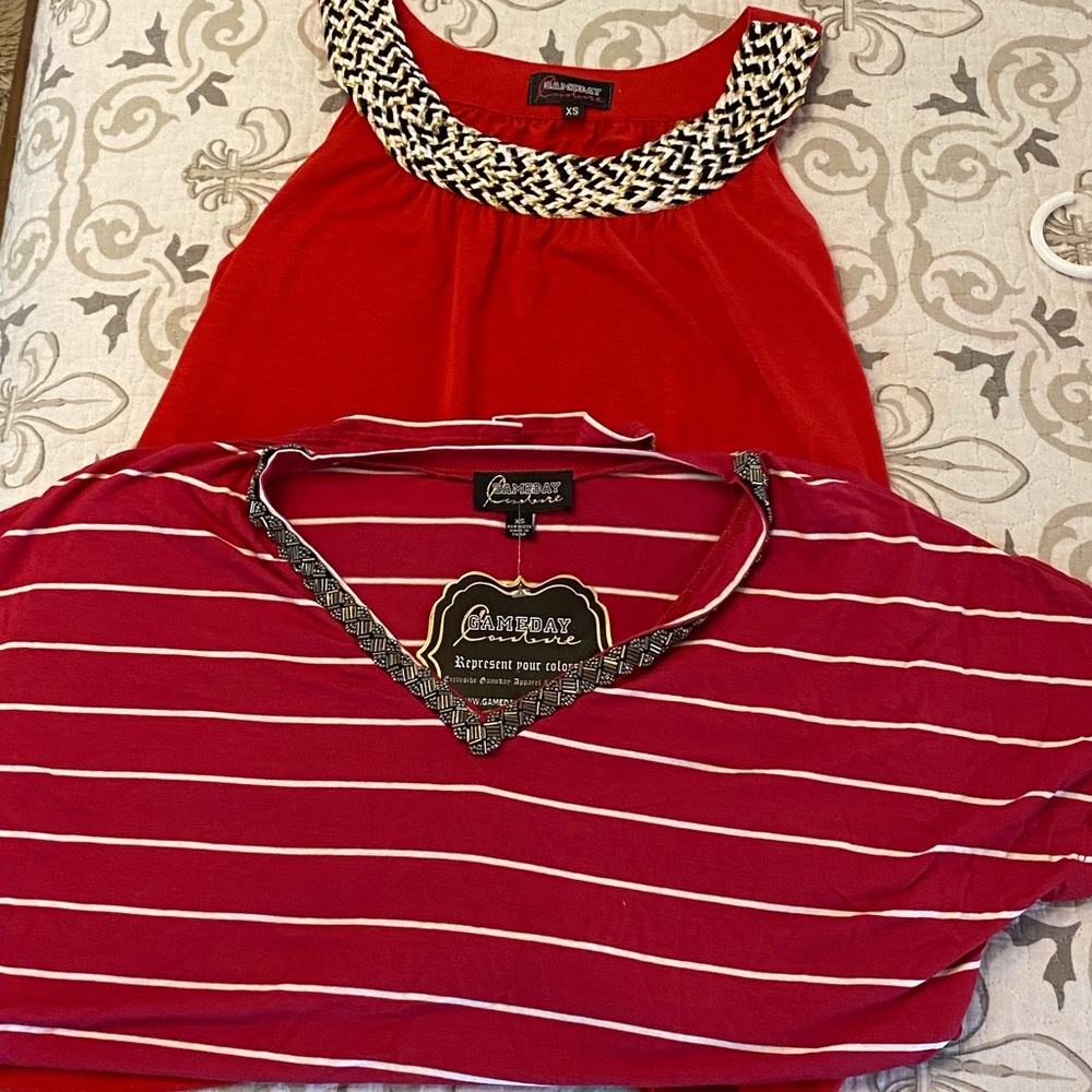2 Game Day Couture Tops